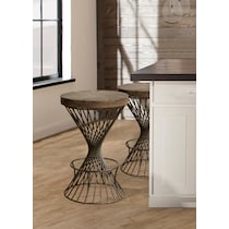 vortex dark brown counter height stool   