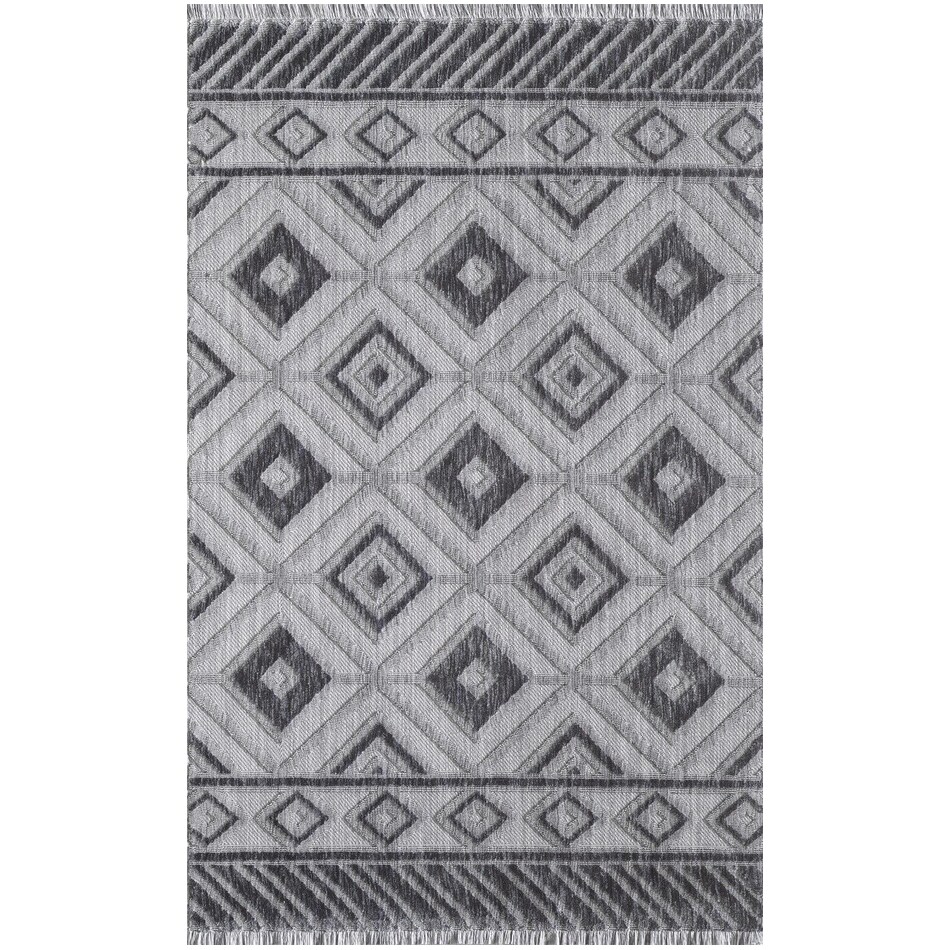 Waco 8' x 10' Area Rug Dark Gray Value City Furniture
