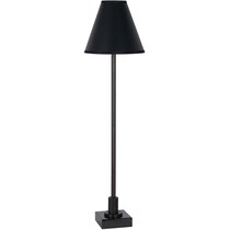 wagner black table lamp   