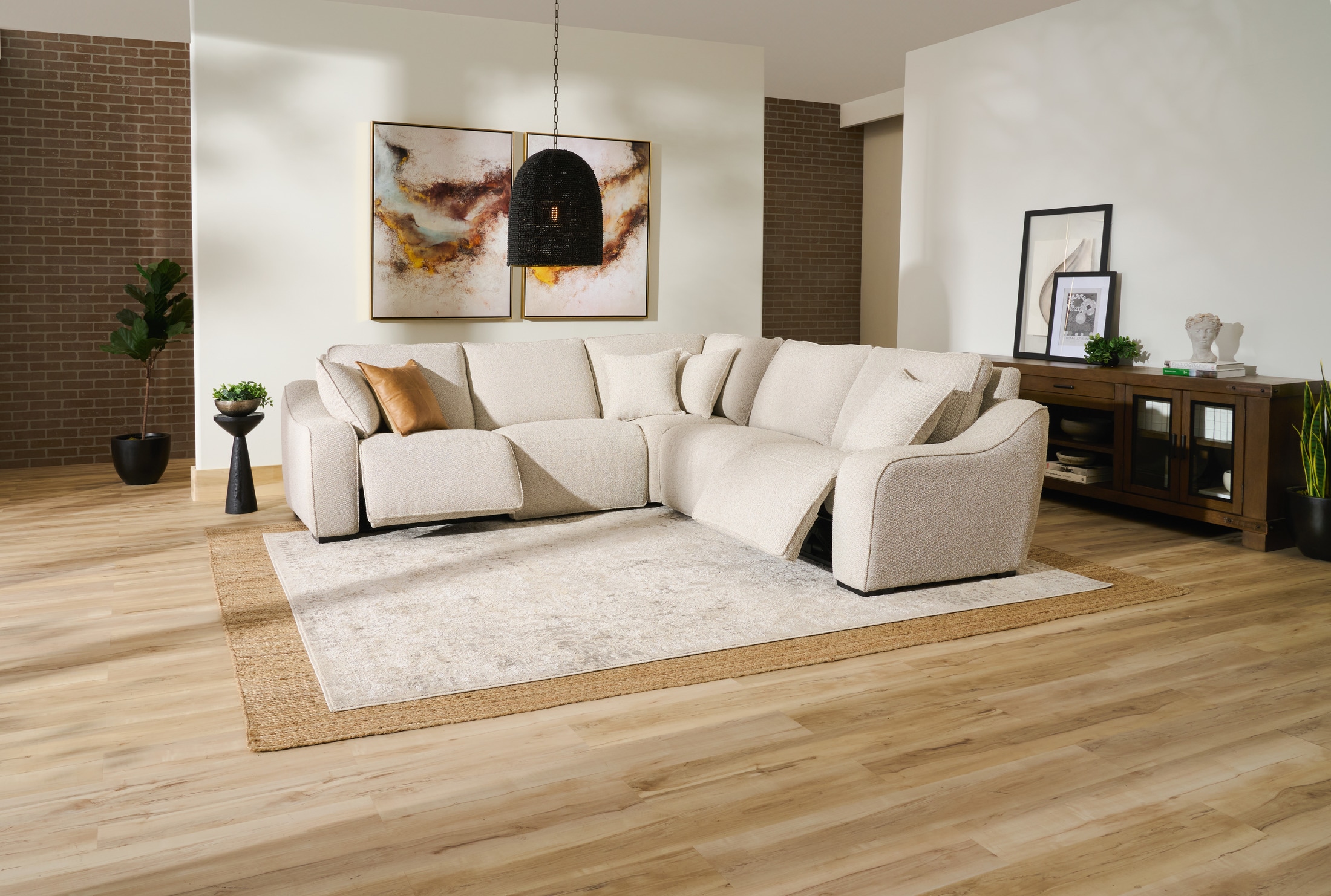 Walden 2-Piece Dual-Power Reclining Sofa | Value City Furniture