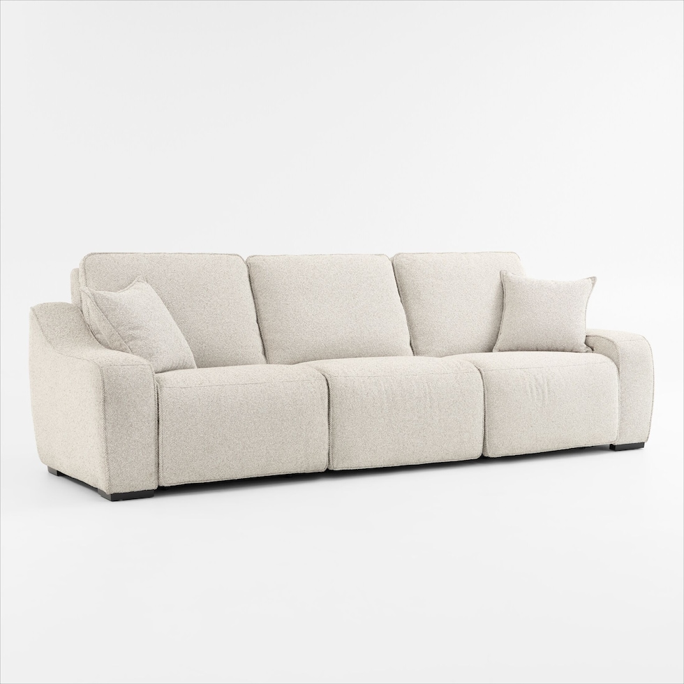 walden white sofa   