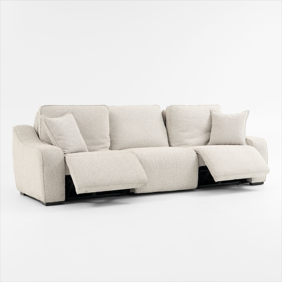 walden white sofa   