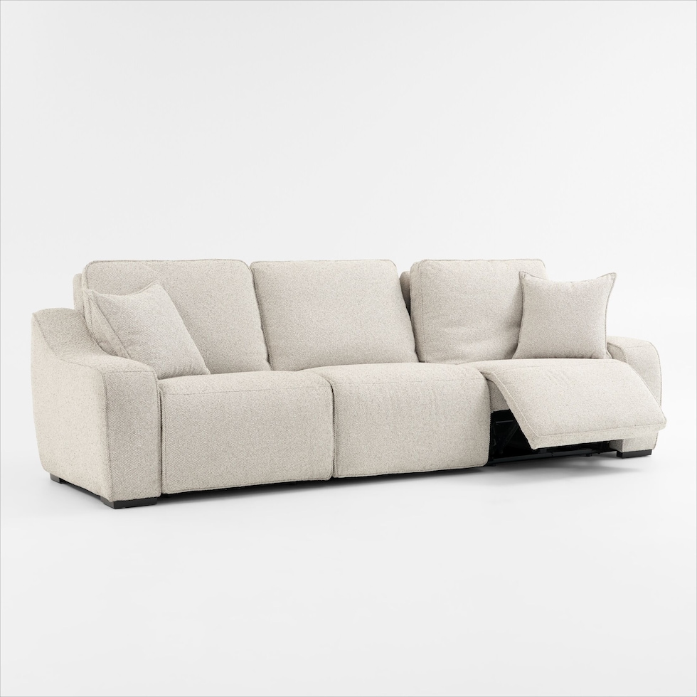 walden white sofa   