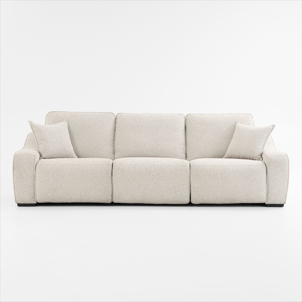 walden white sofa   