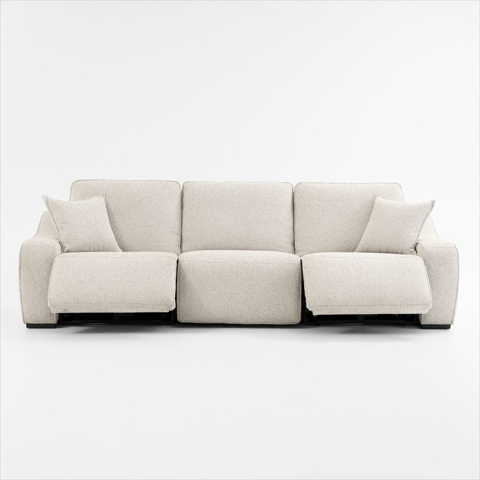 walden white sofa   