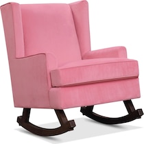 walla pink accent chair   