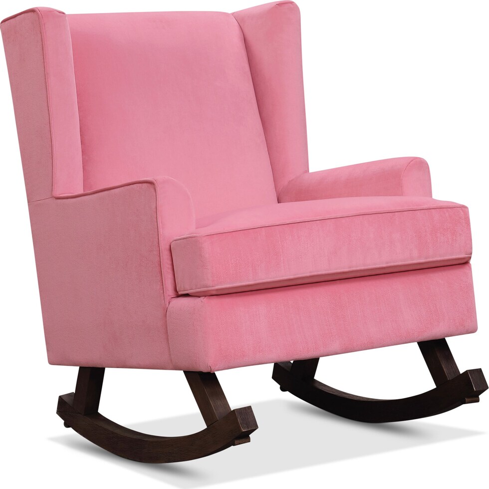 walla pink accent chair   