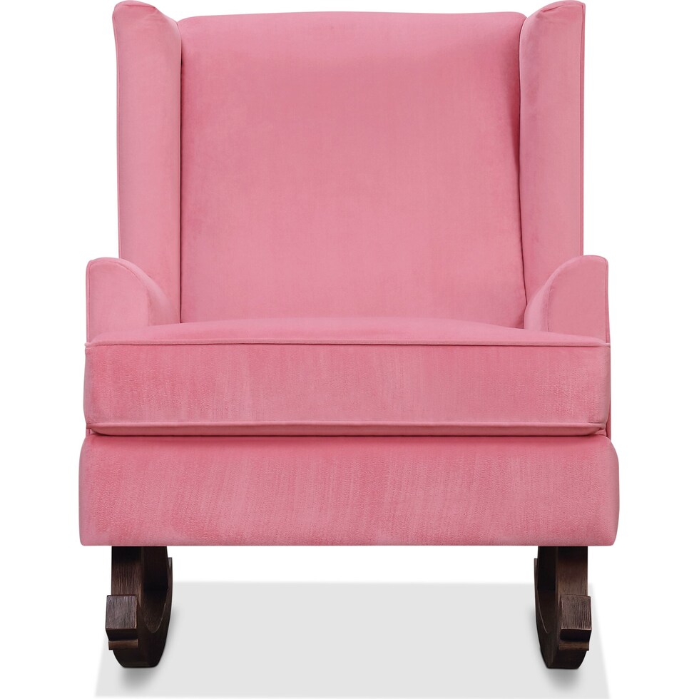 walla pink accent chair   