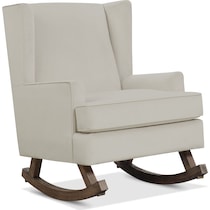 walla white accent chair   