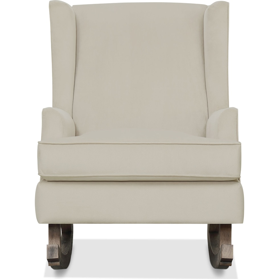 walla white accent chair   