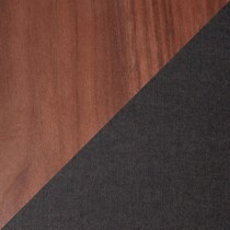 walnut black swatch  