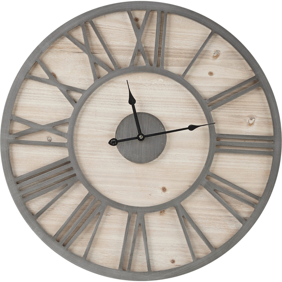 walt gray wall clock   