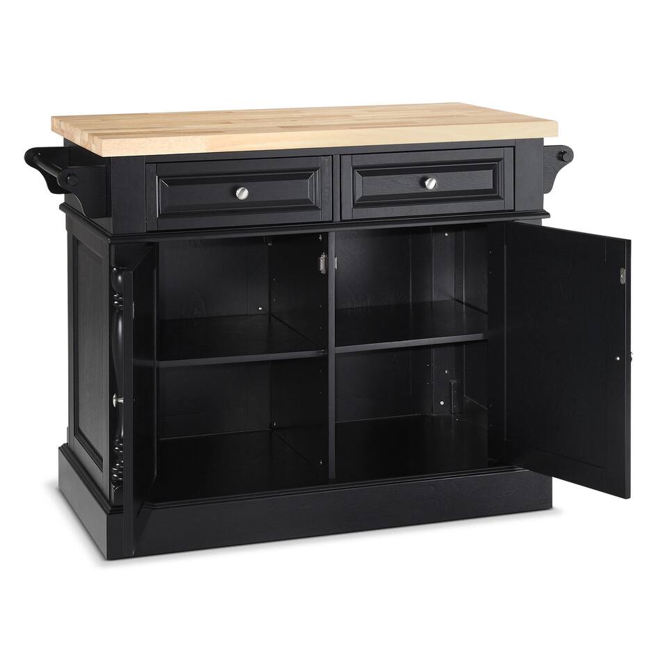 Warren Kitchen Island Value City Furniture