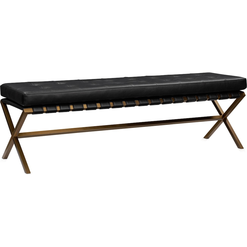 watson black bench   