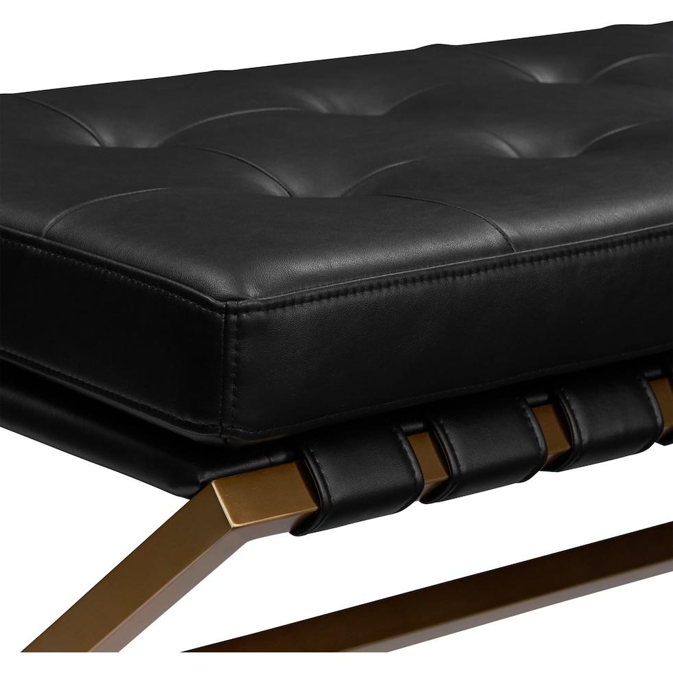 watson black bench   