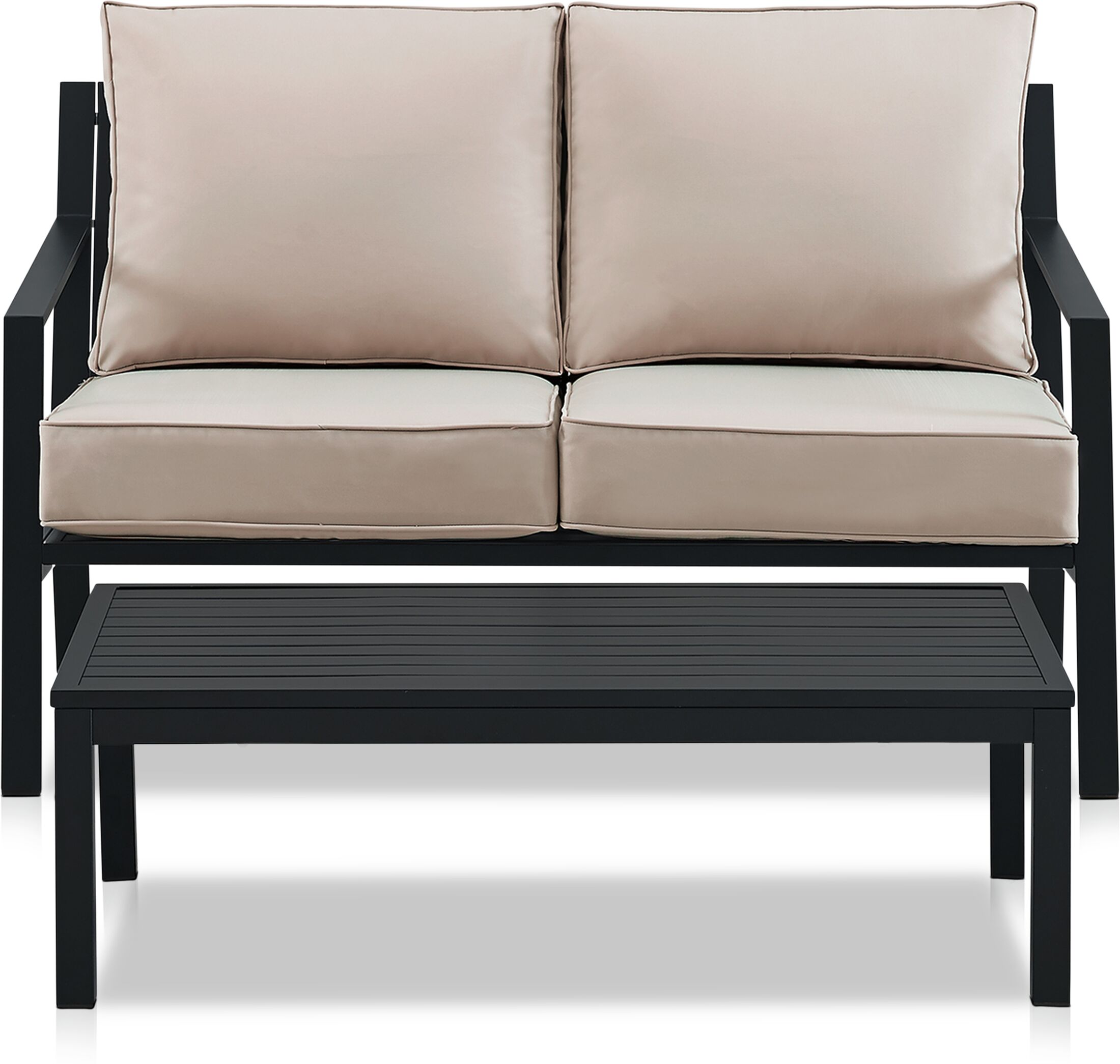 Watson Outdoor Loveseat and Coffee Table Set Value City Furniture