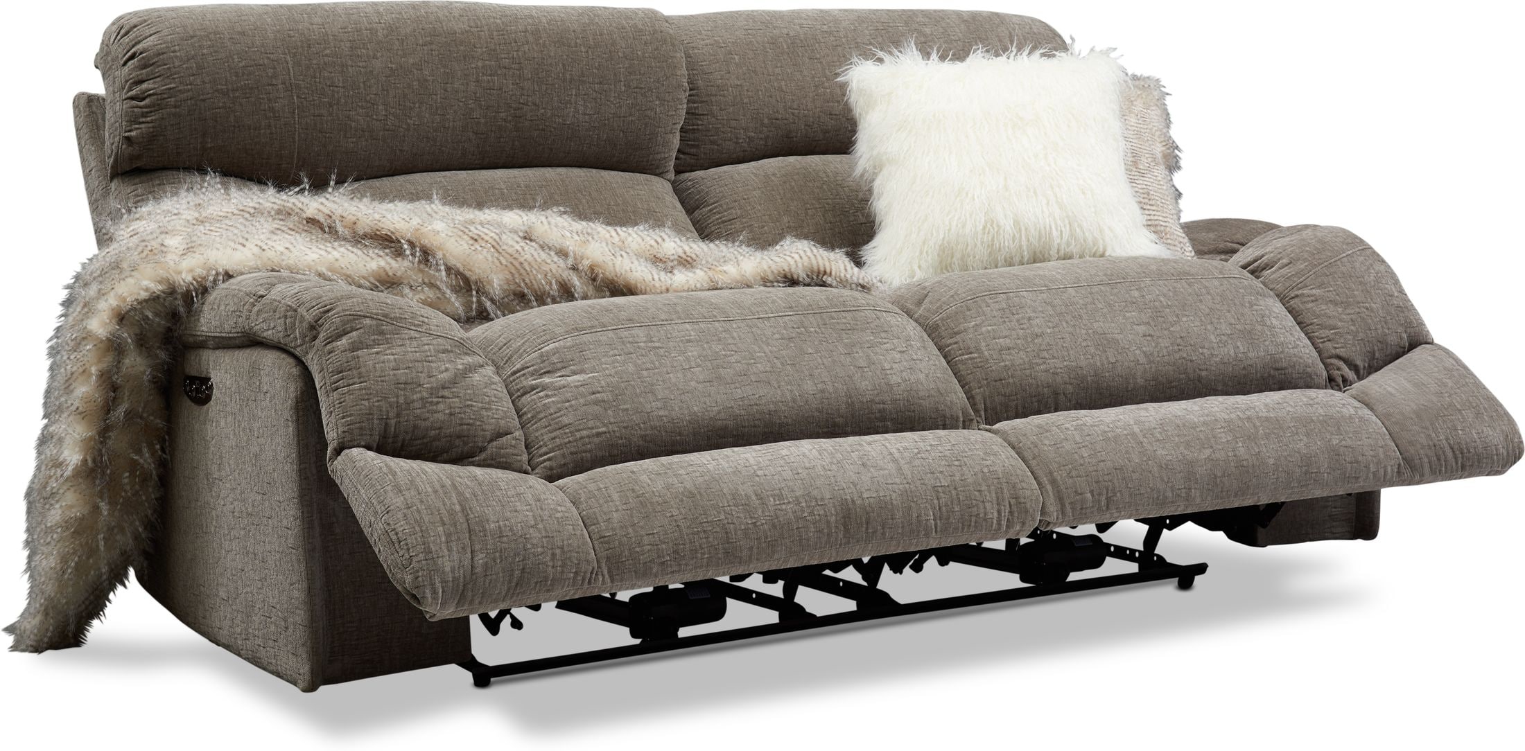 cenova dual power reclining sofa