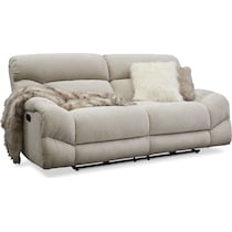 wave collection white  pc manual reclining living room   
