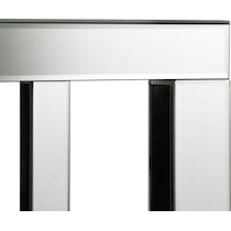 waylon silver end table   