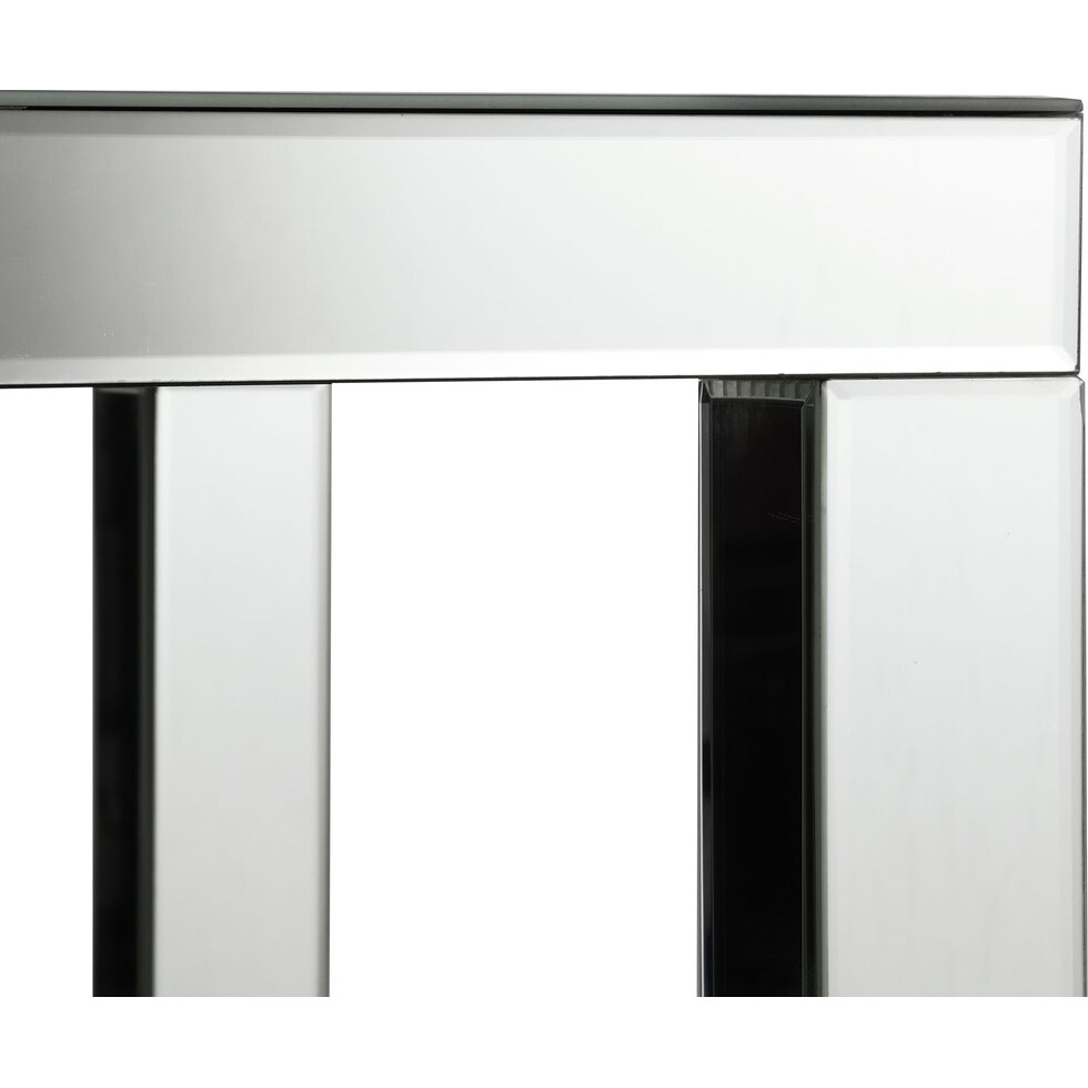 waylon silver end table   