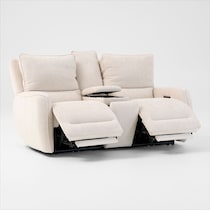 wayne white loveseat   