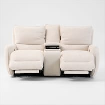 wayne white loveseat   