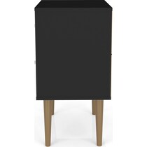 webb bedroom black nightstand   
