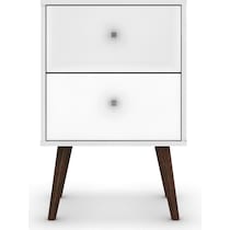 webb bedroom white nightstand   