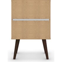 webb bedroom white yellow nightstand   