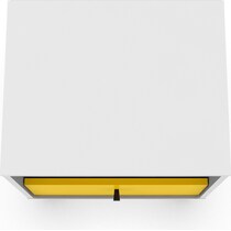 webb bedroom white yellow nightstand   