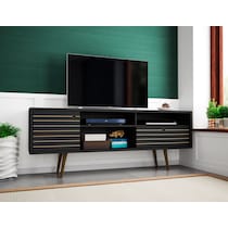 webb black tv stand   