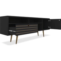 webb black tv stand   