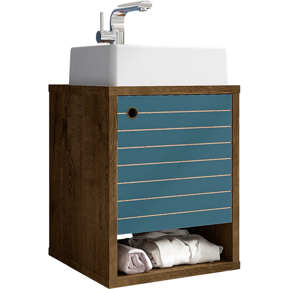 webb brown aqua bathroom vanity   