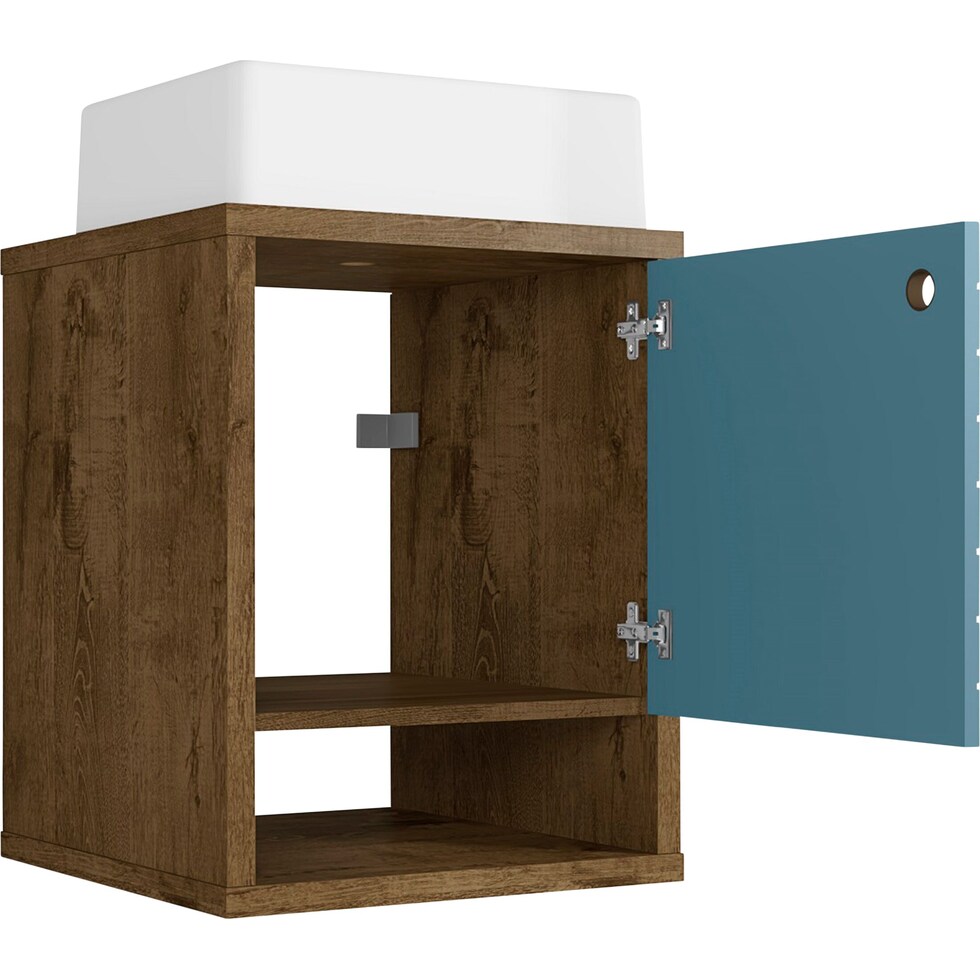 webb brown aqua bathroom vanity   