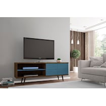 webb brown aqua tv stand   