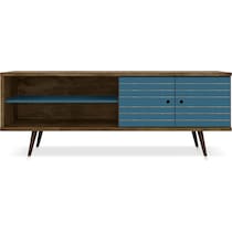 webb brown aqua tv stand   