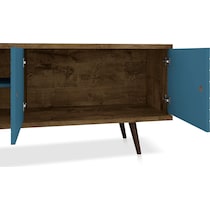webb brown aqua tv stand   