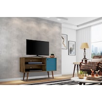 webb brown aqua tv stand   