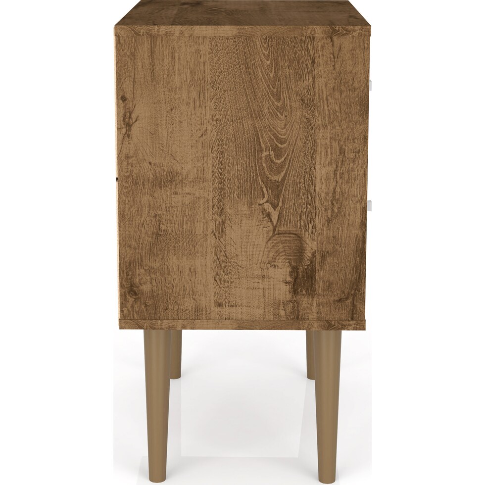 webb brown yellow nightstand   