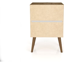 webb dark brown nightstand   