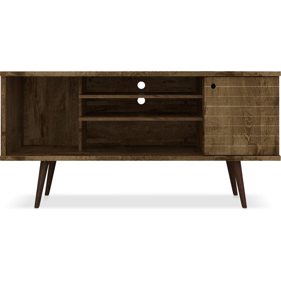 webb dark brown tv stand   