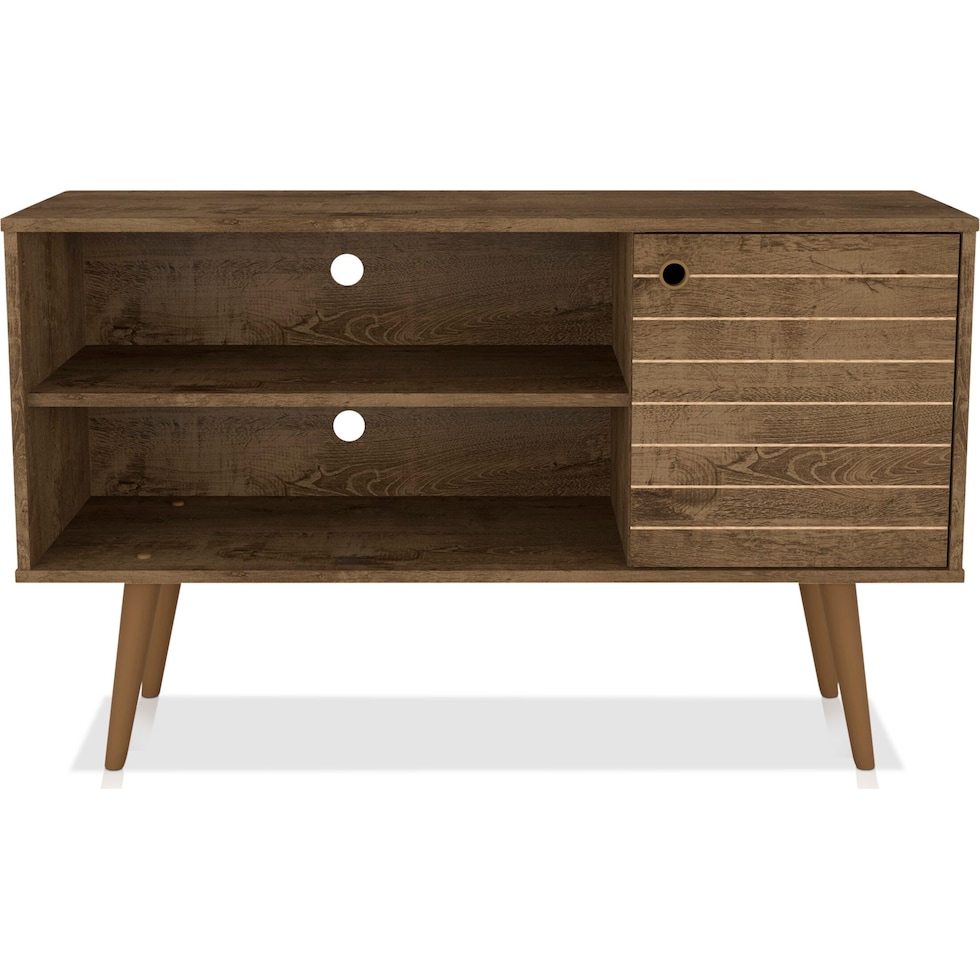 webb dark brown tv stand   