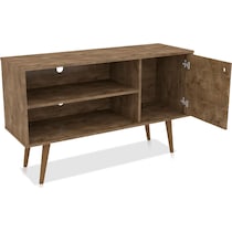 webb dark brown tv stand   