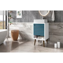 webb white aqua bathroom vanity   