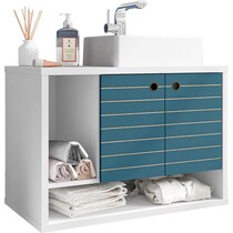 webb white aqua bathroom vanity   