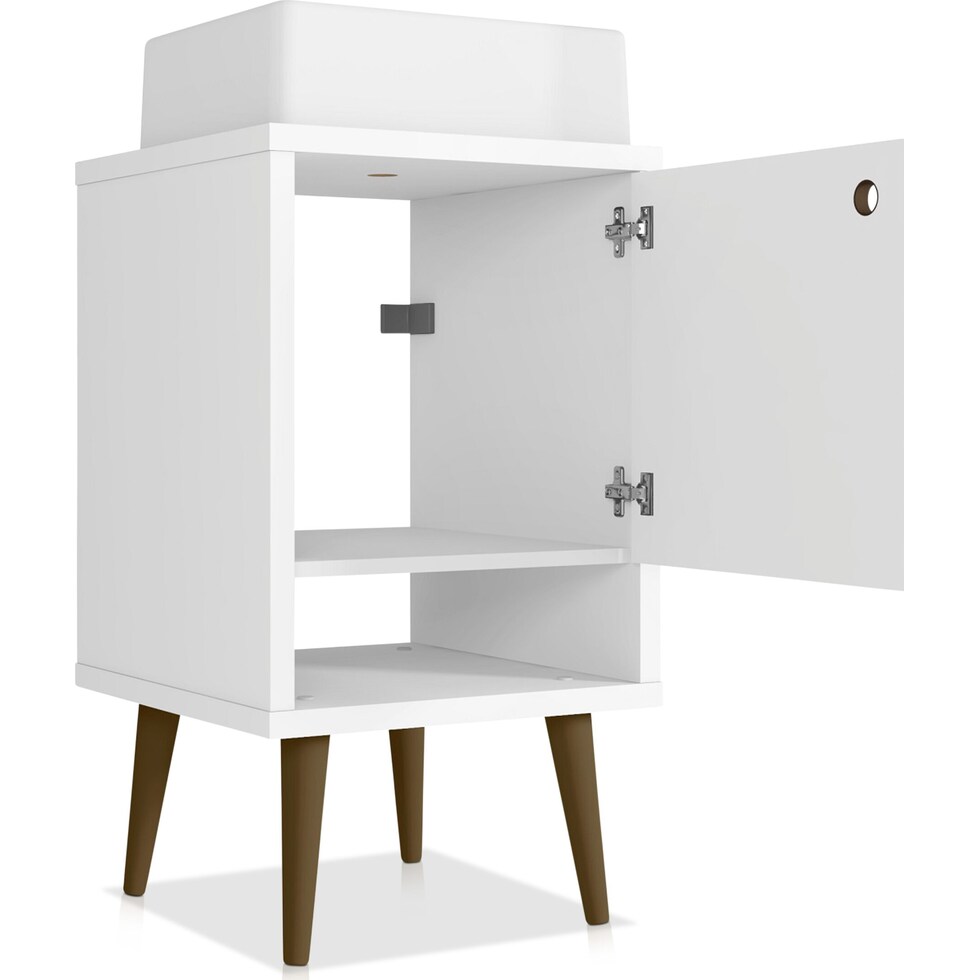 webb white bathroom vanity   