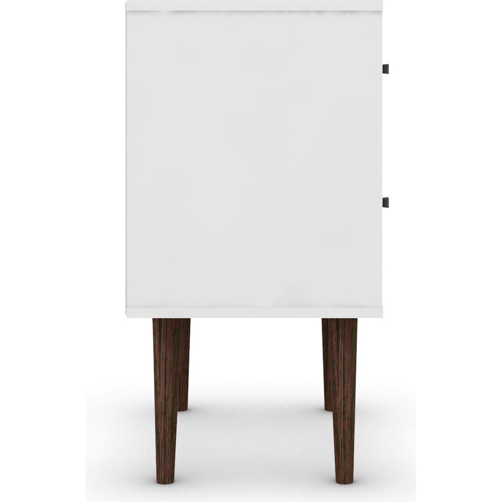 webb white nightstand   