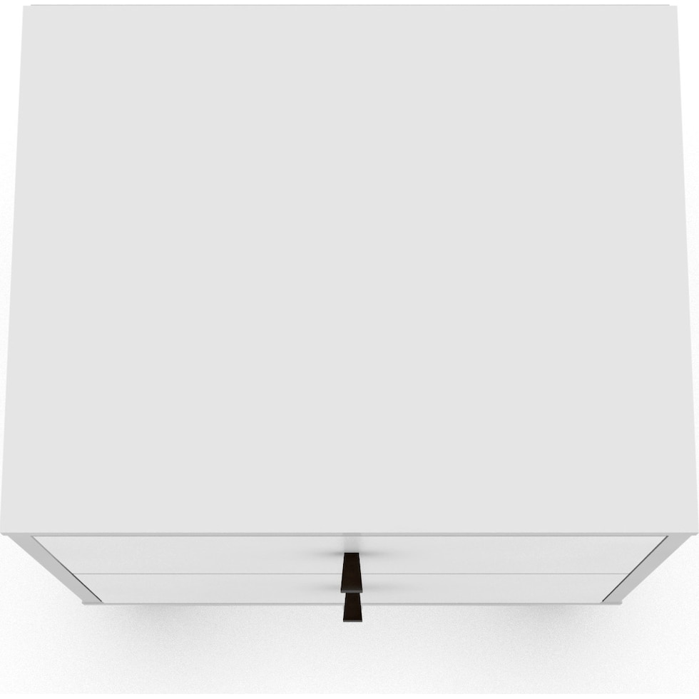 webb white nightstand   