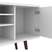webb white tv stand   