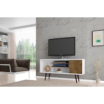 webb white tv stand   